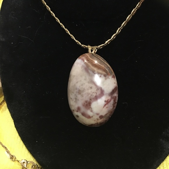 🩸Picture Jasper Agate Necklace🩸 - Picture 2 of 7